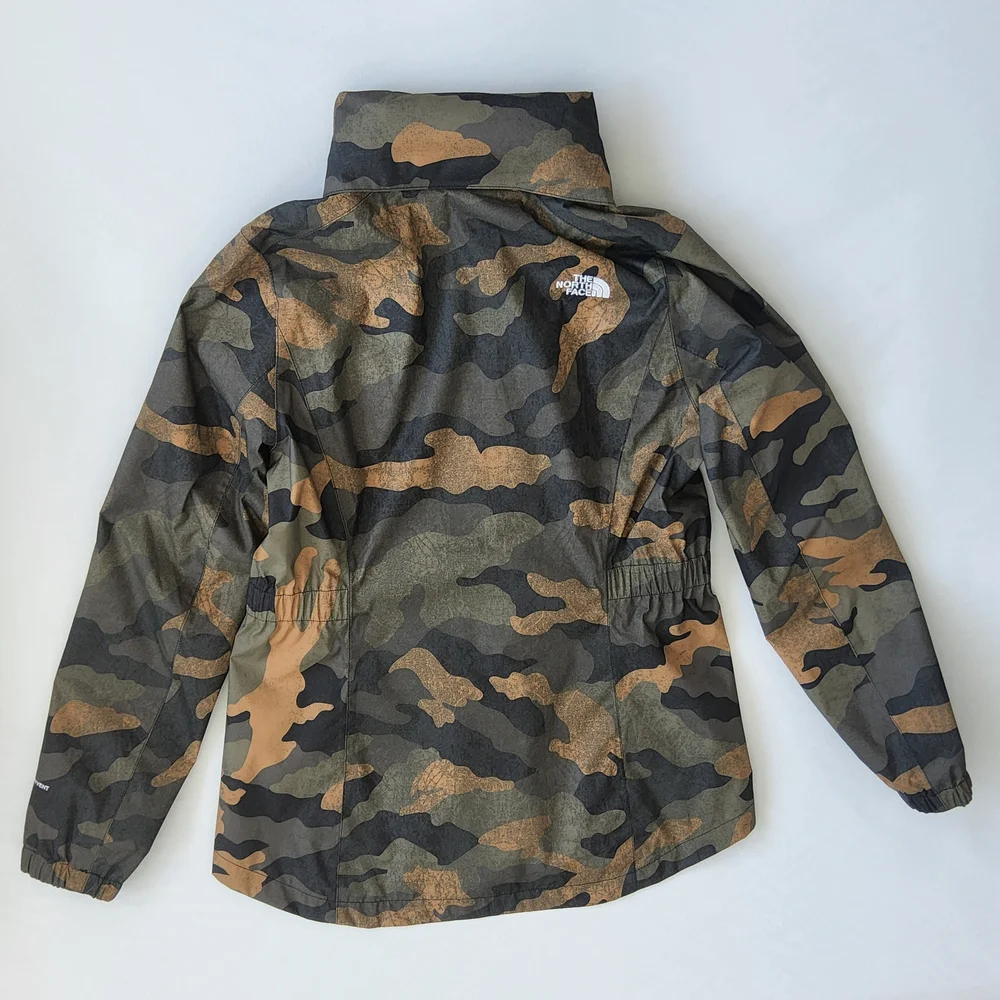 North Face Women's Resolve II Camo Rain Jacket - Picture 5 of 5